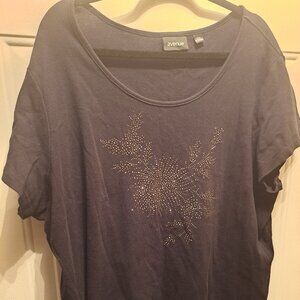 Avenue Size 26 Plus T Shirt Sparkly ** Priced to Move**